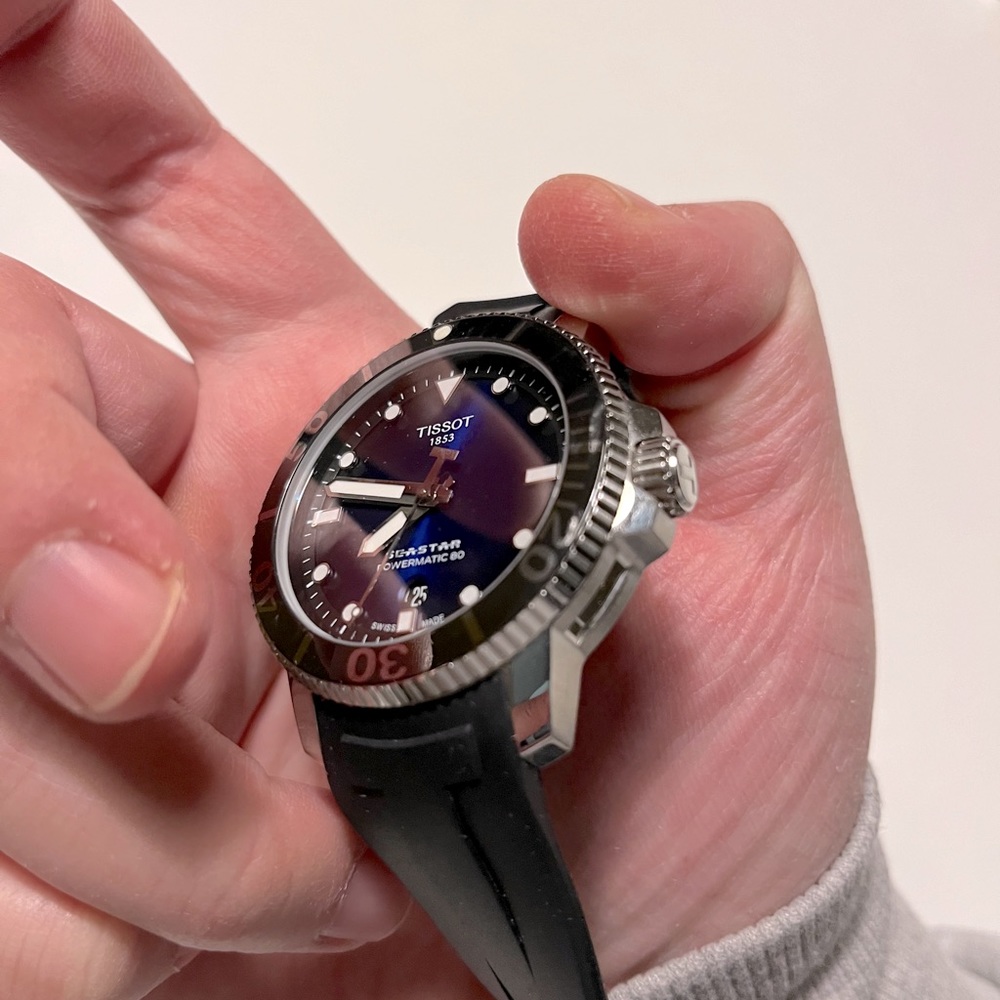 Tissot Seastar 1000 Powermatic 80- 99% like new - Picture 4 of 6